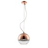 Миниатюра фото подвесной светильник crystal lux woody sp1 d200 copper | 220svet.ru