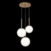 Миниатюра фото подвесная люстра maytoni basic form mod321pl-03g | 220svet.ru