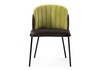 Миниатюра фото стул сиолим темно-коричневый / оливковый / черный глянец | 220svet.ru