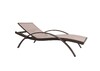 Миниатюра фото шезлонг для отдыха текстиленовый garda decor 39ar-l254 | 220svet.ru