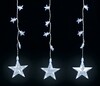 Миниатюра фото гирлянда светодиодная "дождь-звезды" gld-42-1 | 220svet.ru