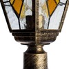Миниатюра фото садово-парковый светильник arte lamp berlin a1017pa-1bn | 220svet.ru