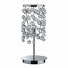 Миниатюра фото настольная лампа ideal lux neve tl1 cromo | 220svet.ru