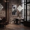 Миниатюра фото подвесная люстра loft it celebration 10579/800 clear | 220svet.ru