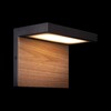 Миниатюра фото уличный настенный светодиодный светильник loft it oak 100001w | 220svet.ru
