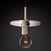 Миниатюра фото подвесной светильник imperium loft rh utilitaire disk shade pendant 123644-22 | 220svet.ru