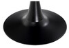 Миниатюра фото стол стеклянный tulip 90 black | 220svet.ru