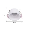 Миниатюра фото встраиваемый светильник favourite lamppu 4546-1c | 220svet.ru