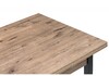 Миниатюра фото стол деревянный форли дуб велингтон / черный матовый | 220svet.ru