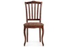 Миниатюра фото стул деревянный виньетта орех / мерц белый люкс | 220svet.ru