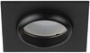 Миниатюра фото светильник встраиваемый алюминиевый эра kl110 bk под лампу mr16 gu5.3 черный матовый б0061530 | 220svet.ru