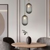 Миниатюра фото подвесной светильник eurosvet gem 50261/1 серый | 220svet.ru