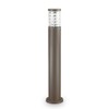 Миниатюра фото уличный светильник ideal lux tronco pt1 h80 coffee | 220svet.ru