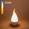 Миниатюра фото лампа светодиодная elektrostandard e14 8w 3300k матовая a050352 | 220svet.ru