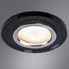 Миниатюра фото встраиваемый светильник arte lamp cursa a2166pl-1bk | 220svet.ru