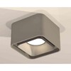 Миниатюра фото комплект накладного светильника ambrella light techno spot xs7834003 sgr/ssl серый песок/серебро песок (c7834, n7703) | 220svet.ru