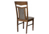 Миниатюра фото стул деревянный woodville sketch dirty oak / dark brown 11014 | 220svet.ru