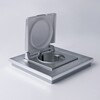 Миниатюра фото рамка из металла на 1 пост werkel aluminium wl11-frame-01 | 220svet.ru