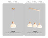 Миниатюра фото подвесной светильник ambrella light traditional tr83135 | 220svet.ru