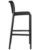Миниатюра фото стул барный dobrin chloe bar lmzl-pp777-11696 черный | 220svet.ru