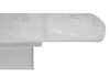 Миниатюра фото стол стеклянный woodville палмер 120(160)х80х75 белое стекло / белый 490090 | 220svet.ru