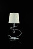Миниатюра фото настольная лампа mantra mara chrome - white 1649 | 220svet.ru