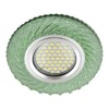 Миниатюра фото встраиваемый светильник fametto luciole dls-l137 gu5.3 glassy/green | 220svet.ru