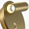 Миниатюра фото спот светодиодный с выключателем на корпусе maytoni ego c176wl-9w-2.7-4k-mg | 220svet.ru