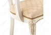 Миниатюра фото стул деревянный руджеро патина золото / бежевый | 220svet.ru