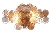 Миниатюра фото настенный светильник crystal lux deseo ap2 gold | 220svet.ru