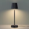 Миниатюра фото настольная светодиодная лампа odeon light sunset 6670/3tl черный | 220svet.ru