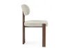 Миниатюра фото стул на металлокаркасе woodville bandi бежевый / орех 15942 | 220svet.ru