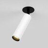 Миниатюра фото встраиваемый светодиодный спот elektrostandard 25040/led белый/черный a058228 | 220svet.ru