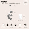 Миниатюра фото подвесной светильник maytoni dallas mod545pl-06ch | 220svet.ru