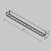 Миниатюра фото трековый светодиодный светильник maytoni points elasity tr162-1-12w3k-m-b | 220svet.ru