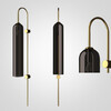 Миниатюра фото бра articol float wall sconce black | 220svet.ru