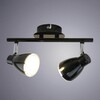Миниатюра фото светодиодный спот arte lamp gioved a6008pl-2bk | 220svet.ru