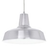 Миниатюра фото подвесной светильник ideal lux moby sp1 alluminio | 220svet.ru
