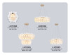Миниатюра фото подвесная люстра ambrella light high light lh31263 | 220svet.ru