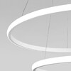 Миниатюра фото подвесной светодиодный светильник eurosvet collars 90264/2 белый | 220svet.ru