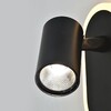 Миниатюра фото светодиодный спот escada omega 10222/2led black | 220svet.ru