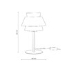 Миниатюра фото настольная лампаtk lighting kalum 16222 | 220svet.ru