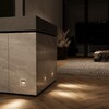 Миниатюра фото подсветка ступеней с датчиком движения серебряный werkel w1154606 | 220svet.ru