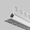 Миниатюра фото угловой профиль для светодиодной ленты led strip alm-5022-s-2m | 220svet.ru