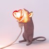 Миниатюра фото настольная лампа mouse lamp love edition | 220svet.ru