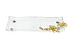 Миниатюра фото поднос стеклянный garda decor 55rg5983s | 220svet.ru