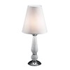 Миниатюра фото настольная лампа ideal lux dorothy tl1 bianco | 220svet.ru