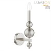 Миниатюра фото бра lumion nana 8107/1w никель | 220svet.ru
