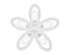Миниатюра фото потолочная светодиодная люстра ambrella light original fa423 | 220svet.ru