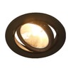 Миниатюра фото встраиваемый светильник arte lamp a6664pl-1bk | 220svet.ru